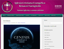 Tablet Screenshot of evangelicosfuengirola.com